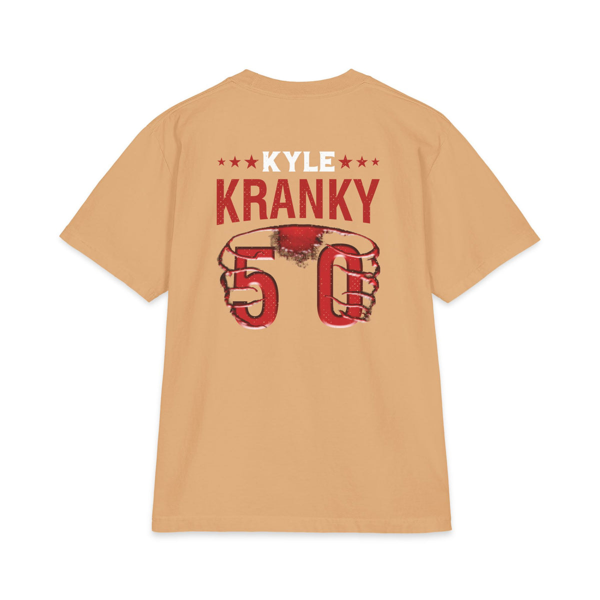 Kranky 50 Boxing Fist Oversized Heavyweight Tee