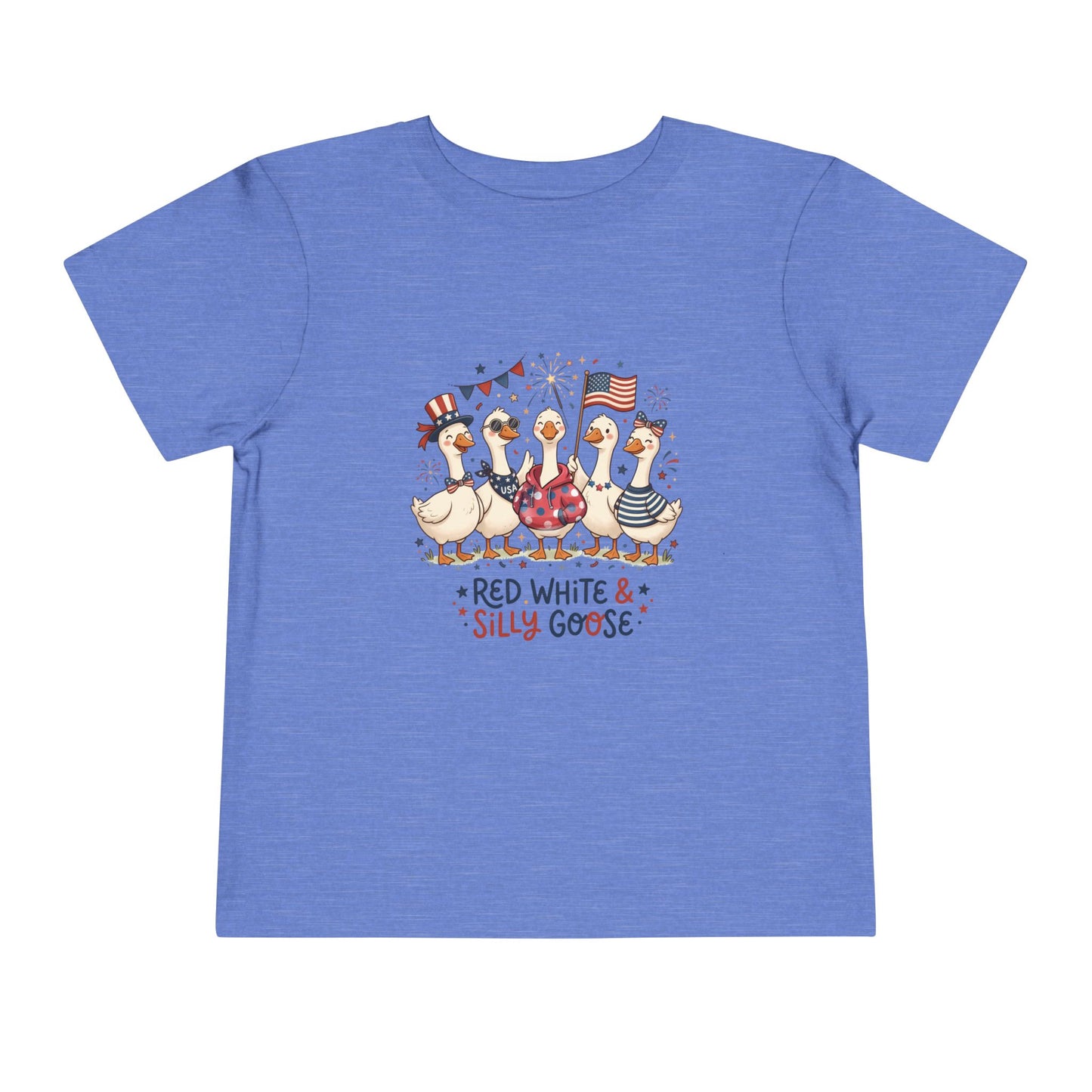 Red White & Silly Goose Toddler T-Shirt