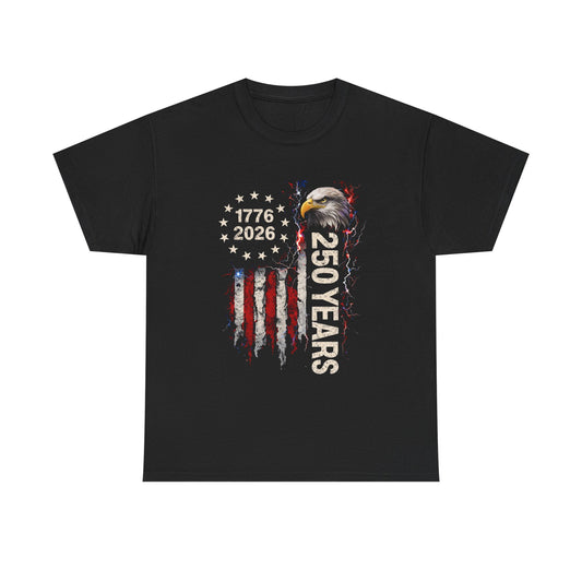 America 250 Years Patriotic T-Shirt