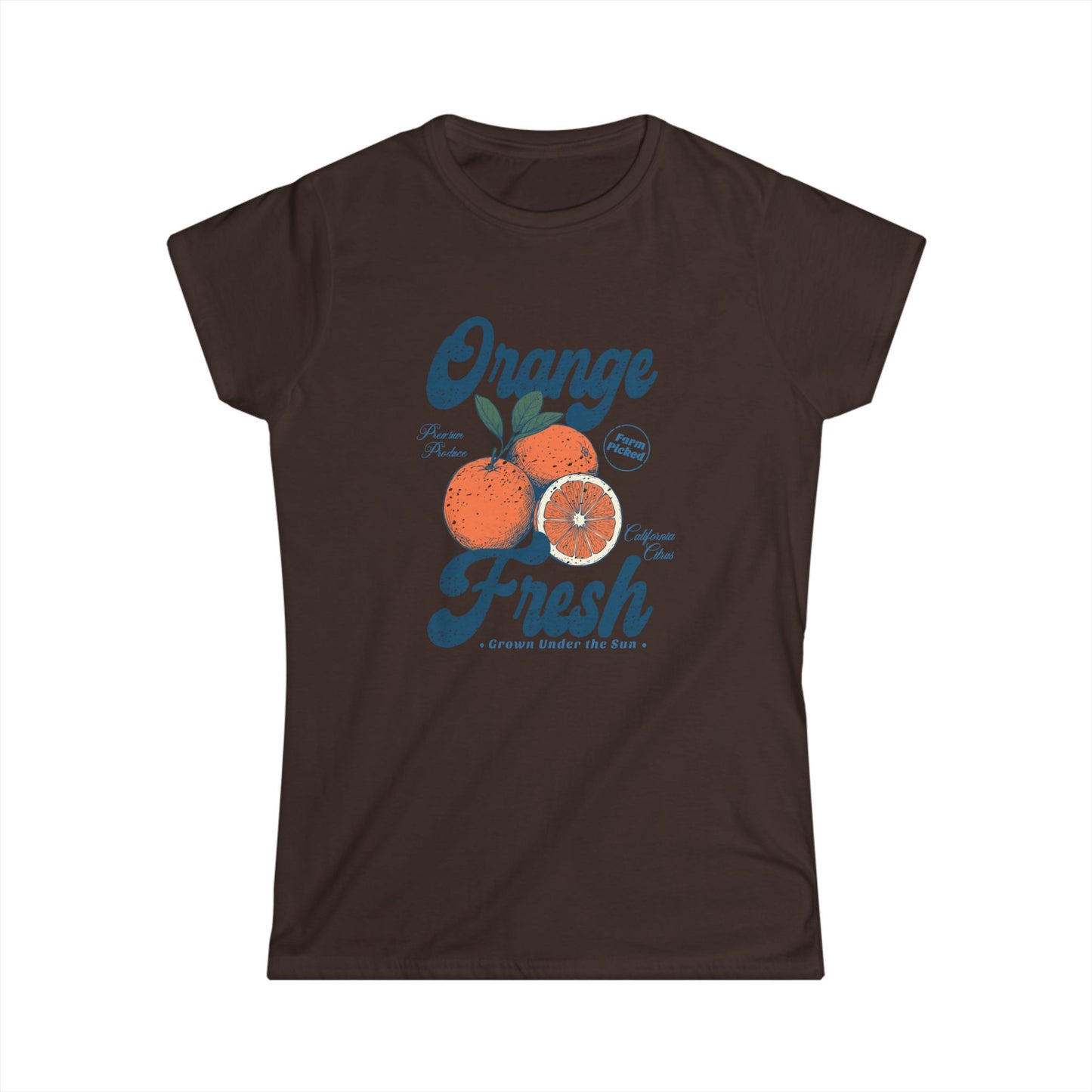 Orange Fresh Graphic Women's Tee