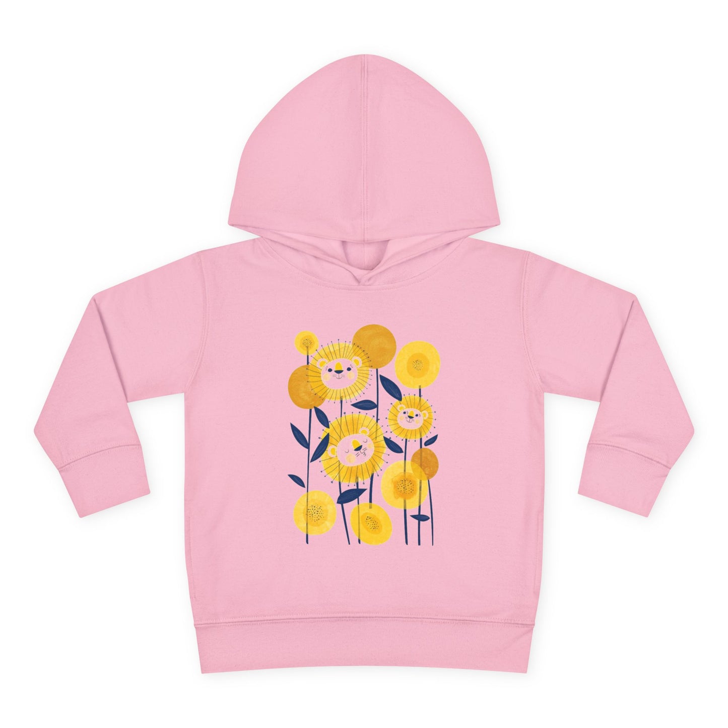 Smiling Flower Garden Toddler Hoodie
