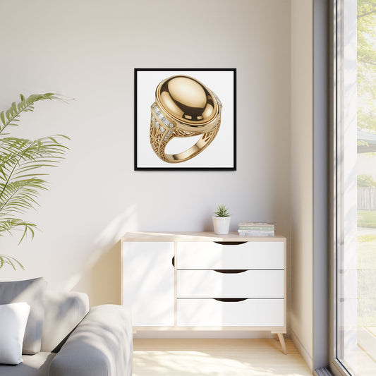 Golden Signet Canvas Print