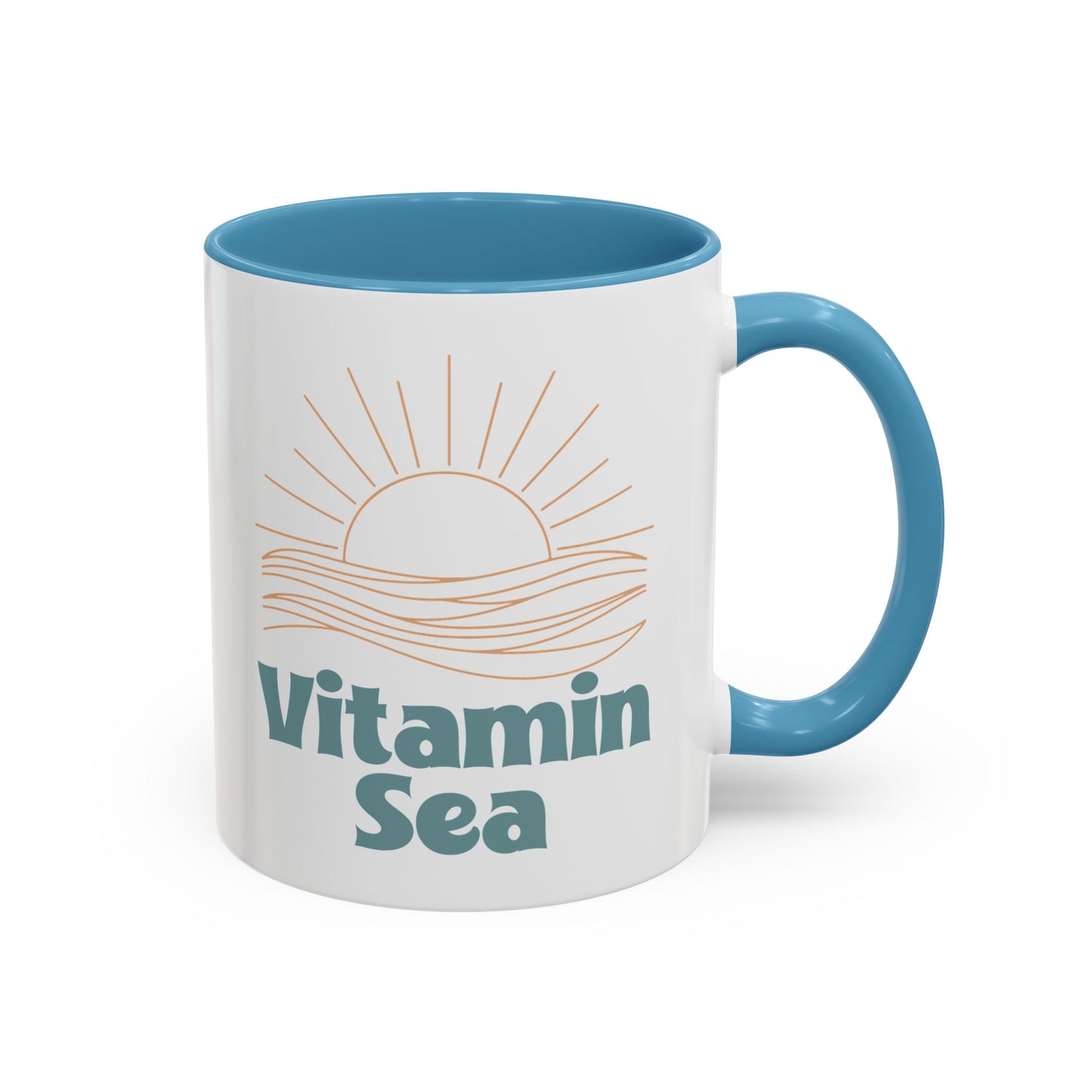 Vitamin Sea Accent Coffee Mug