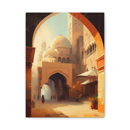Old City Passage Canvas