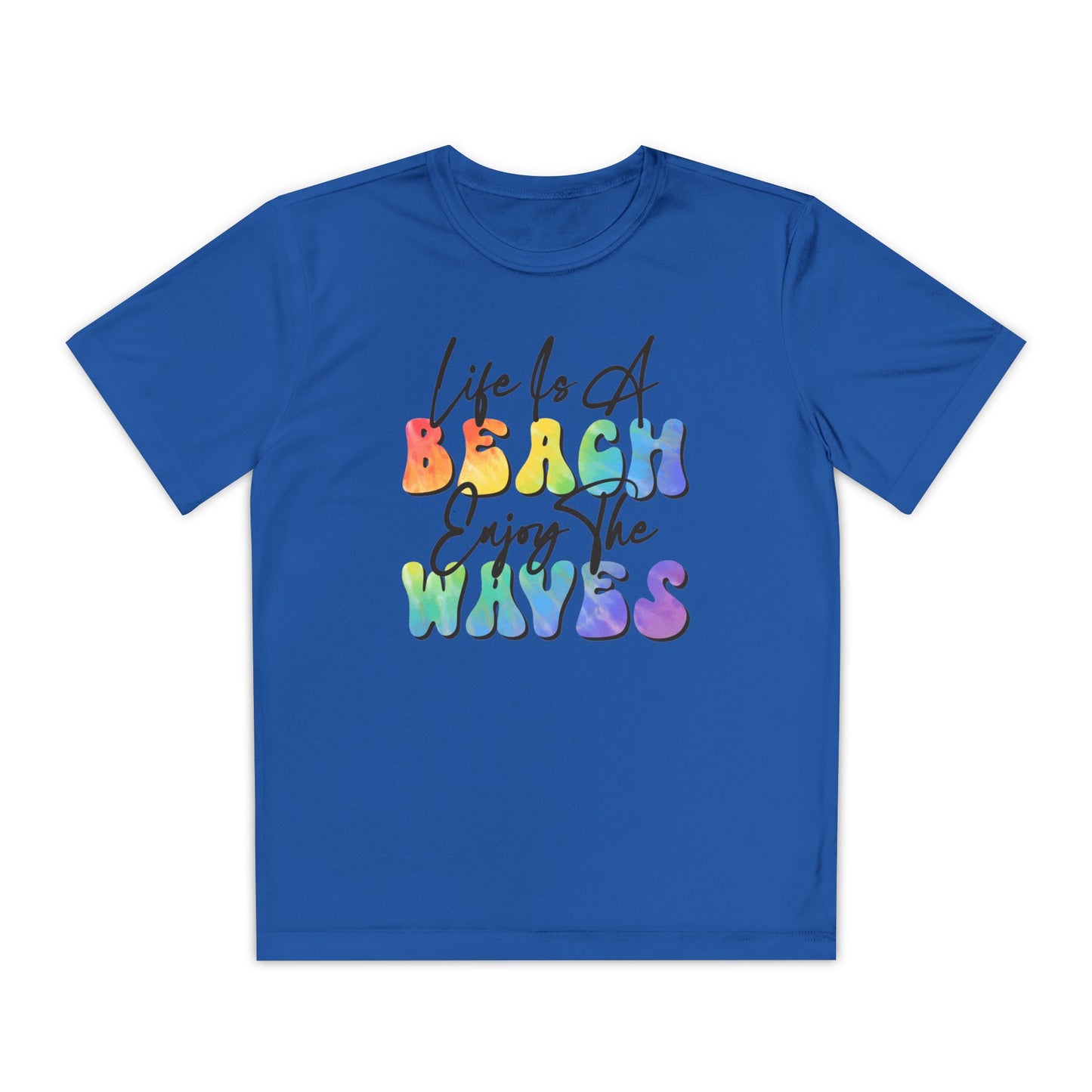 Youth Beach Waves Graphic Tee