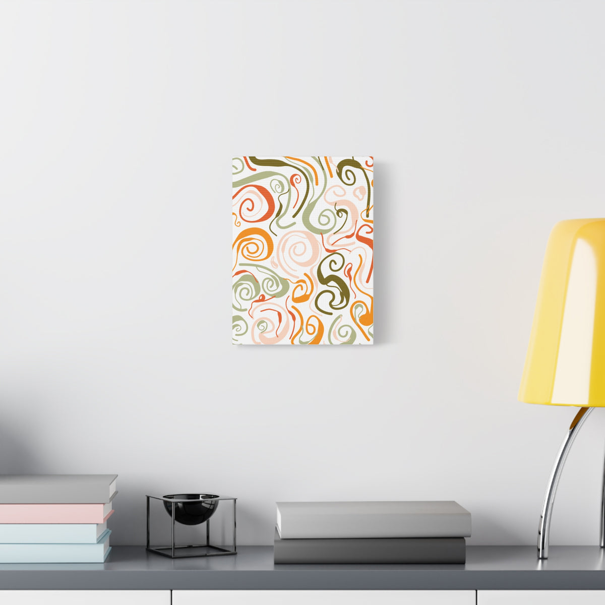Citrus Whirl Canvas Print