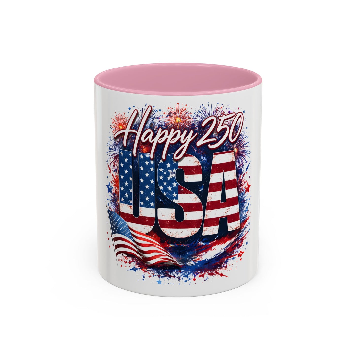 Patriotic USA 250 Celebration Coffee Mug
