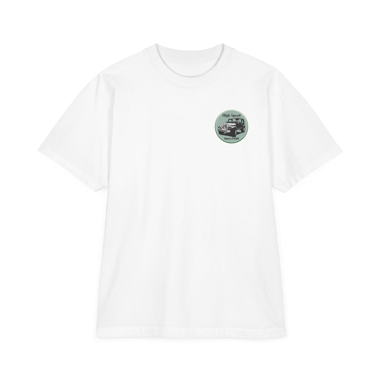 High Speed Vintage 4x4 Graphic Drop-Shoulder T-Shirt
