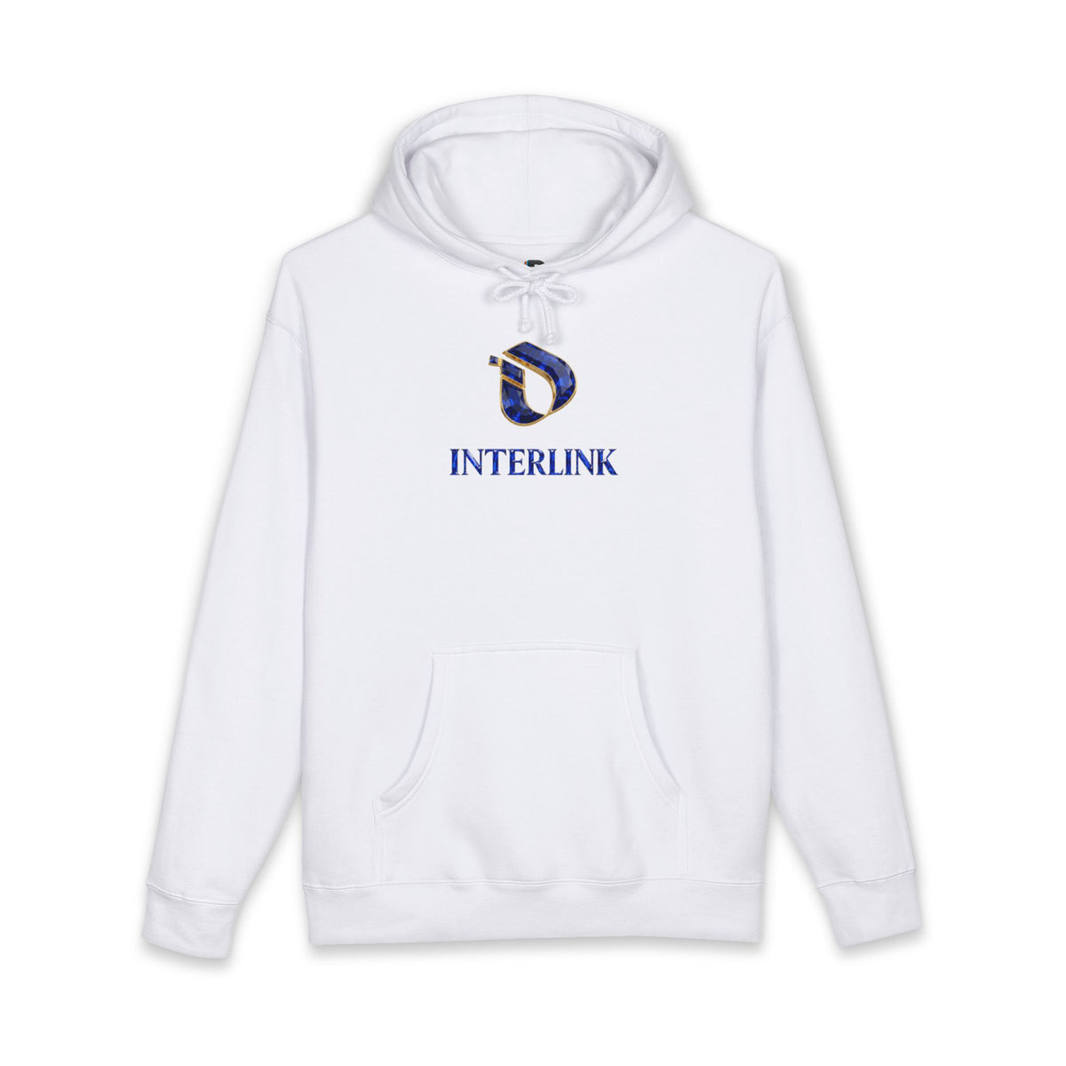 Sapphire Interlink Logo Hoodie
