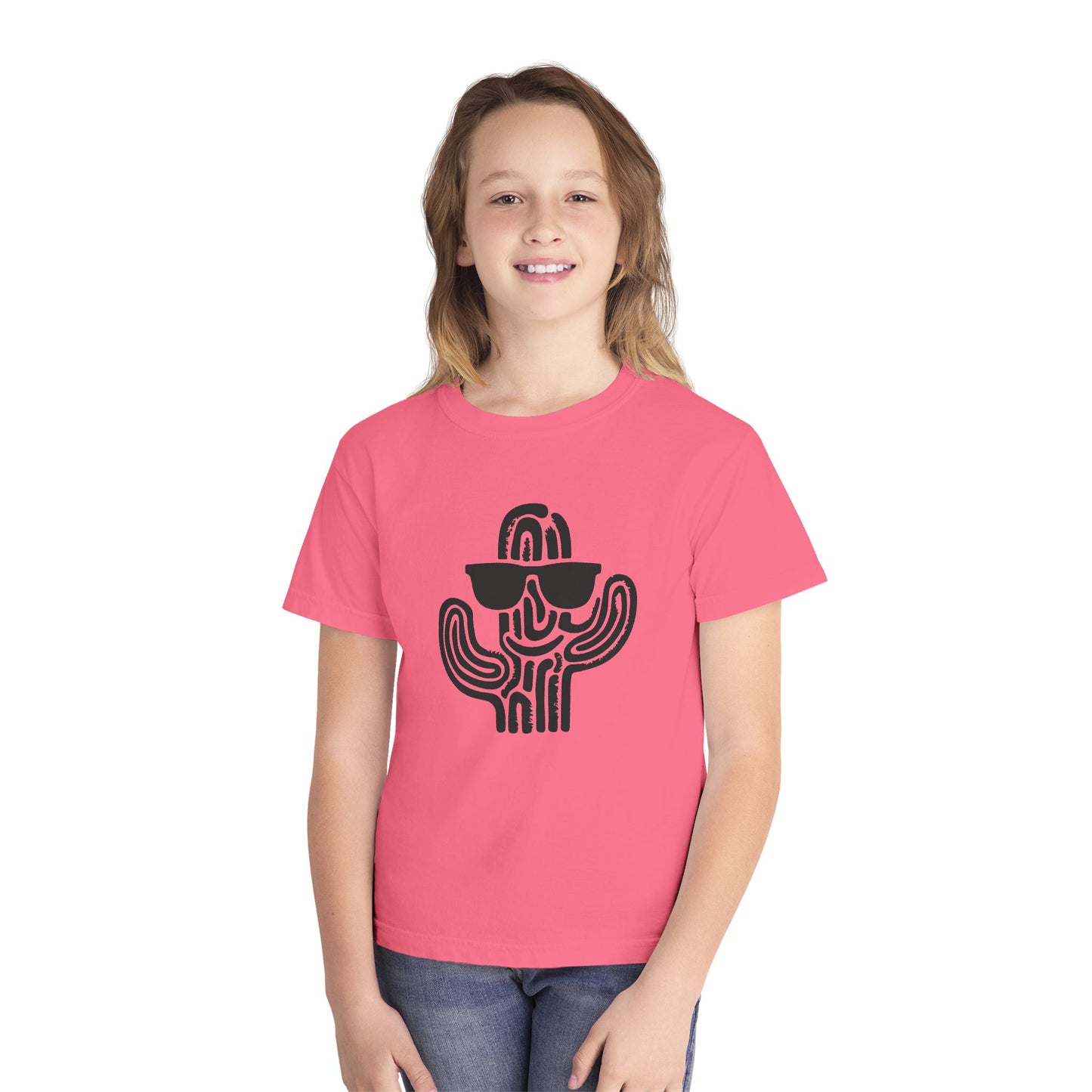 Youth Sunglasses Cactus Graphic T-Shirt