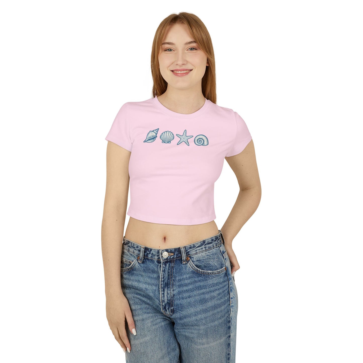 Seashell Line Baby Tee