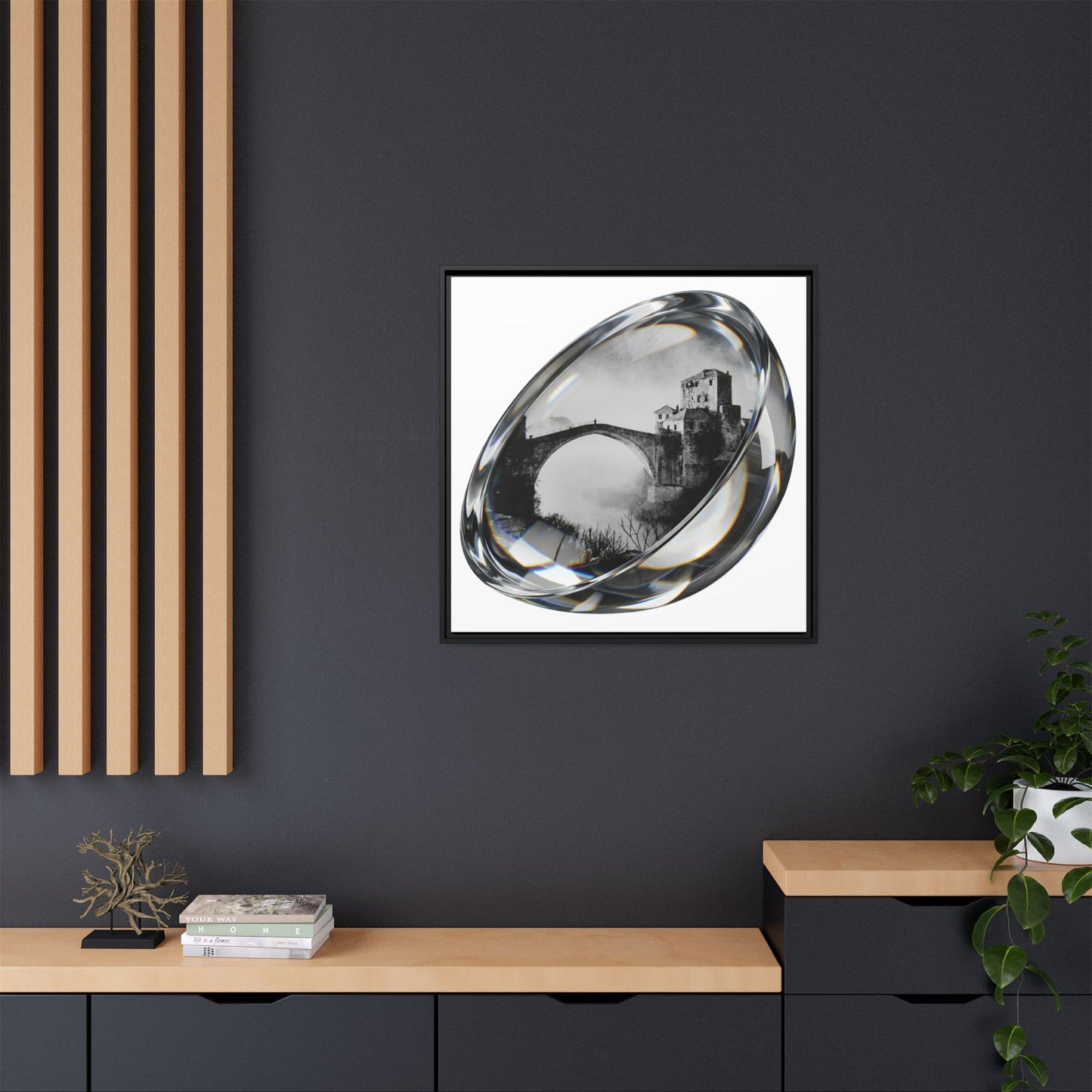 Metropolitan Prism Framed Art