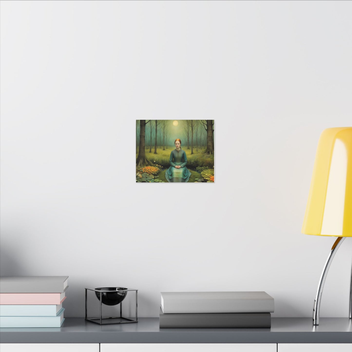 Moonlit Forest Reverie Canvas Print