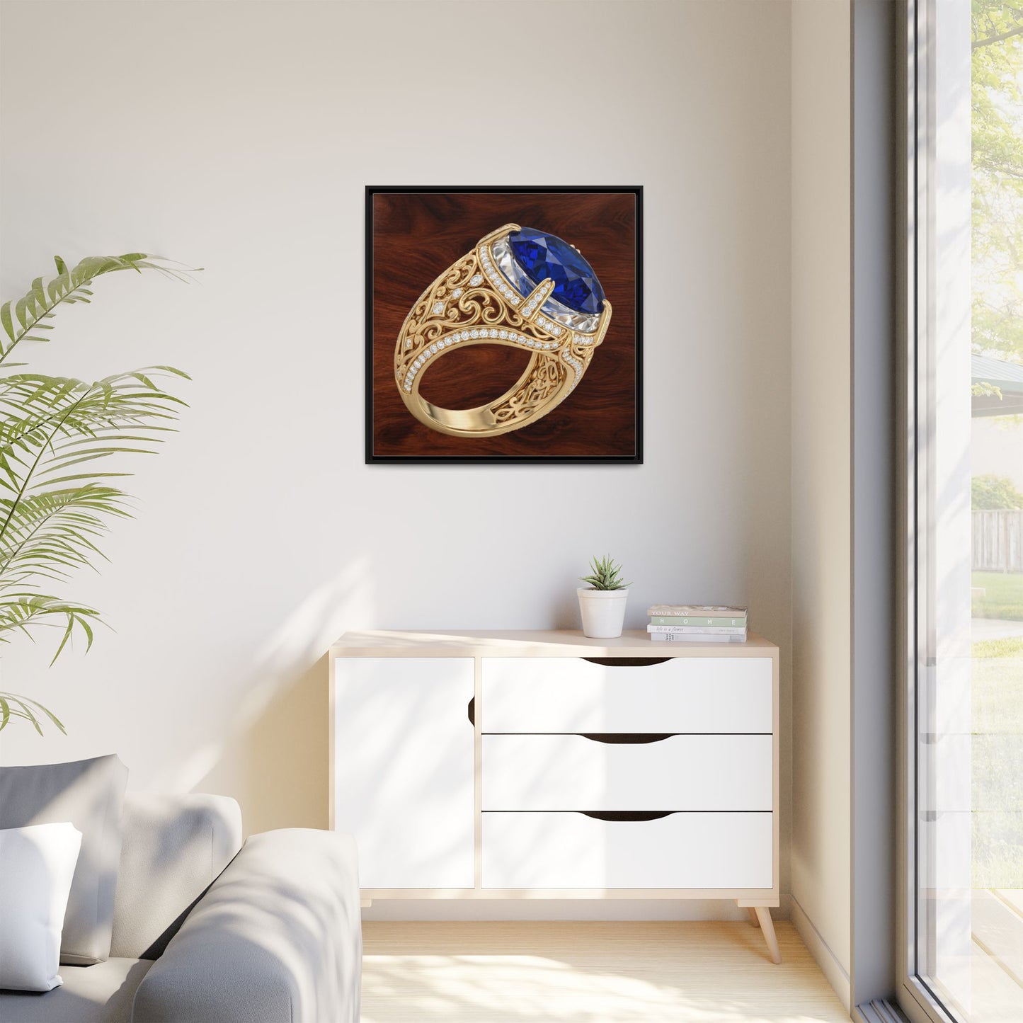 Crownlight Sapphire Canvas