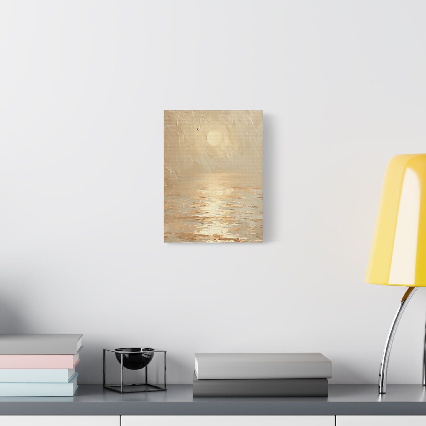 Sunlit Tides Canvas Print