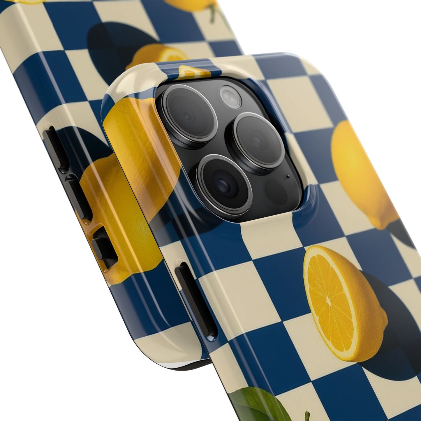 Citrus Tessellation Apple Phone Case