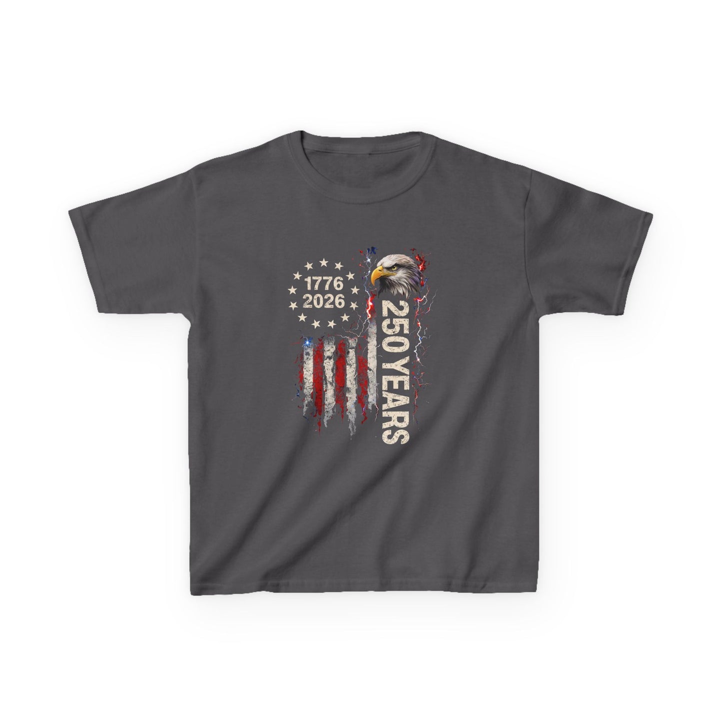 Youth America 250 Years Patriotic T-Shirt