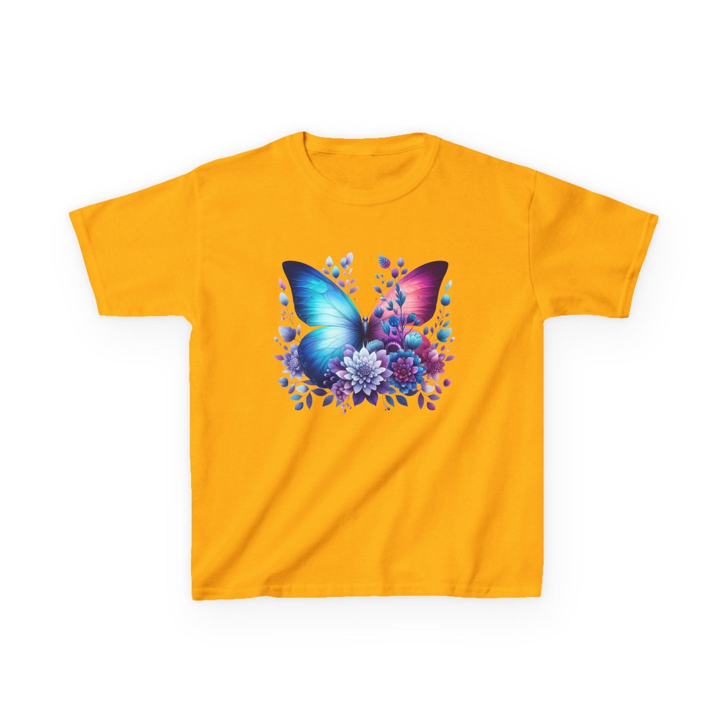 Colorful Butterfly Youth T-Shirt