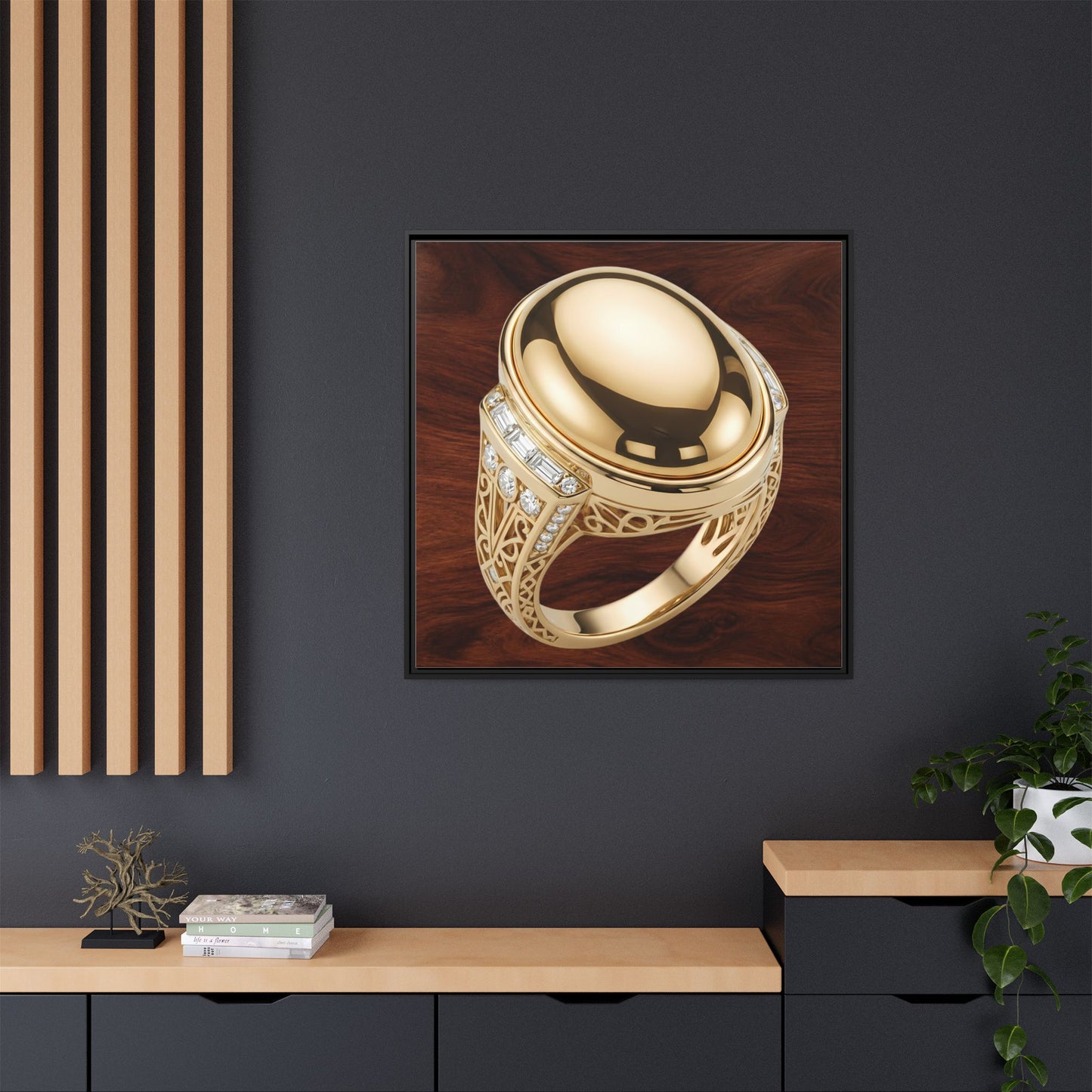 Aureate Mirror Canvas