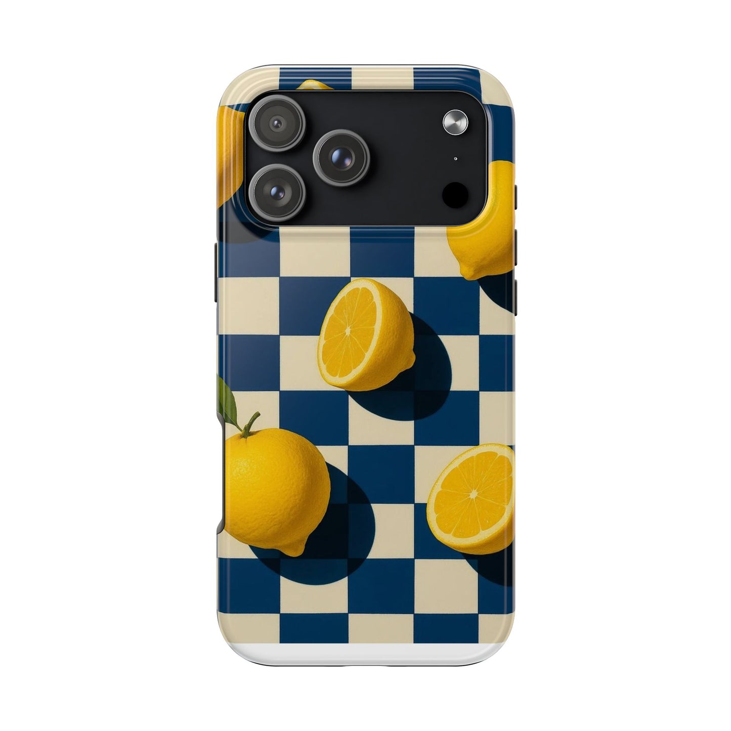 Citrus Tessellation Apple Phone Case
