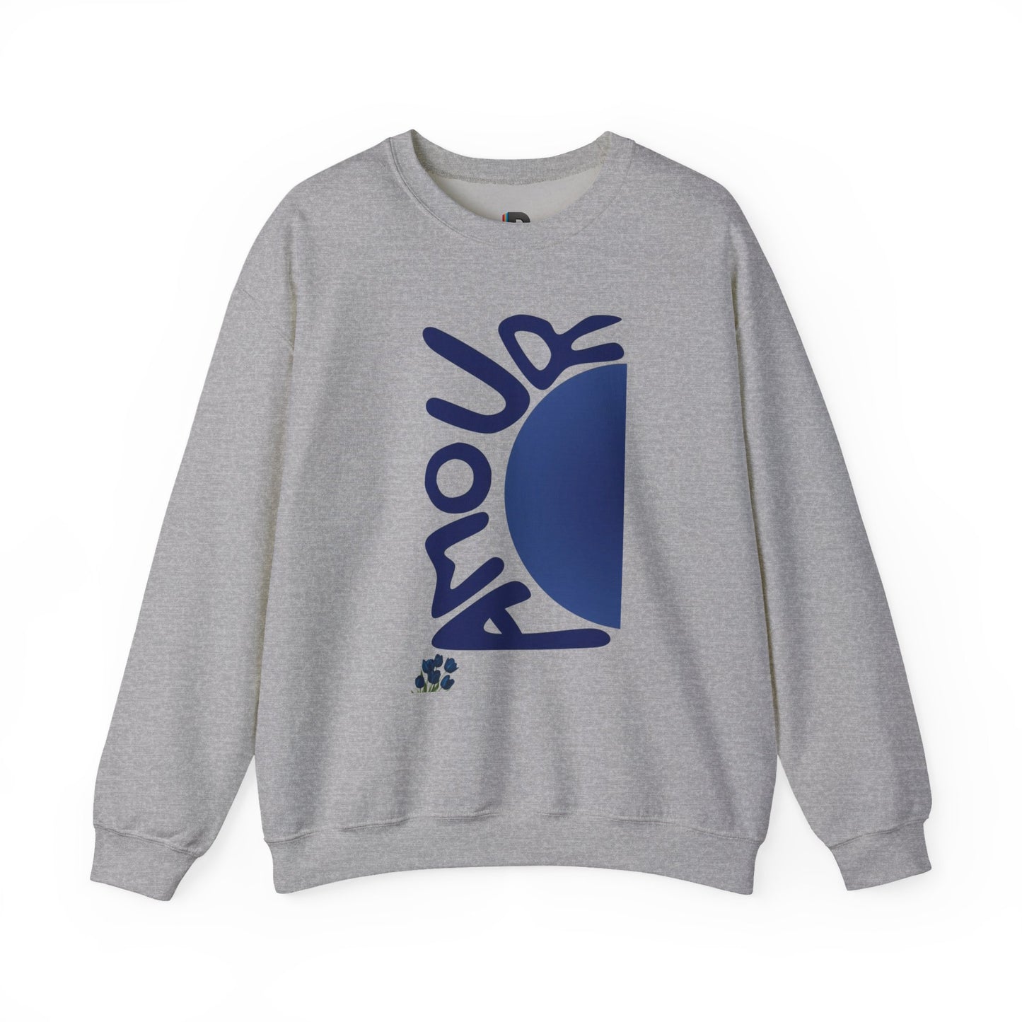 Amour Half-Moon Crewneck Sweatshirt