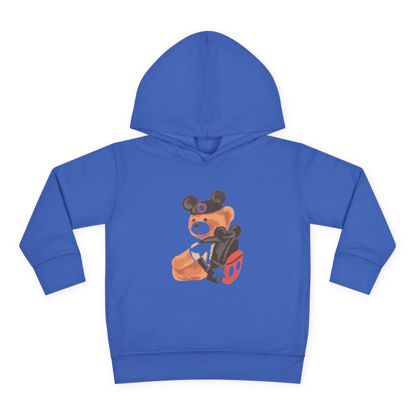 Playful Teddy Bear Toddler Pullover Hoodie
