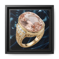 Morganite Rosefire Jewel Canvas