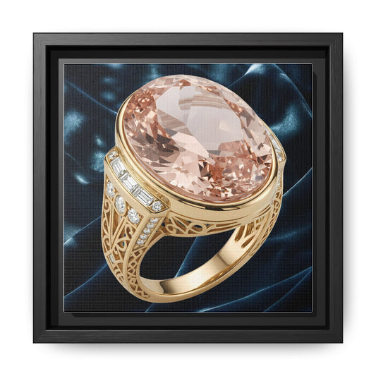 Morganite Rosefire Jewel Canvas