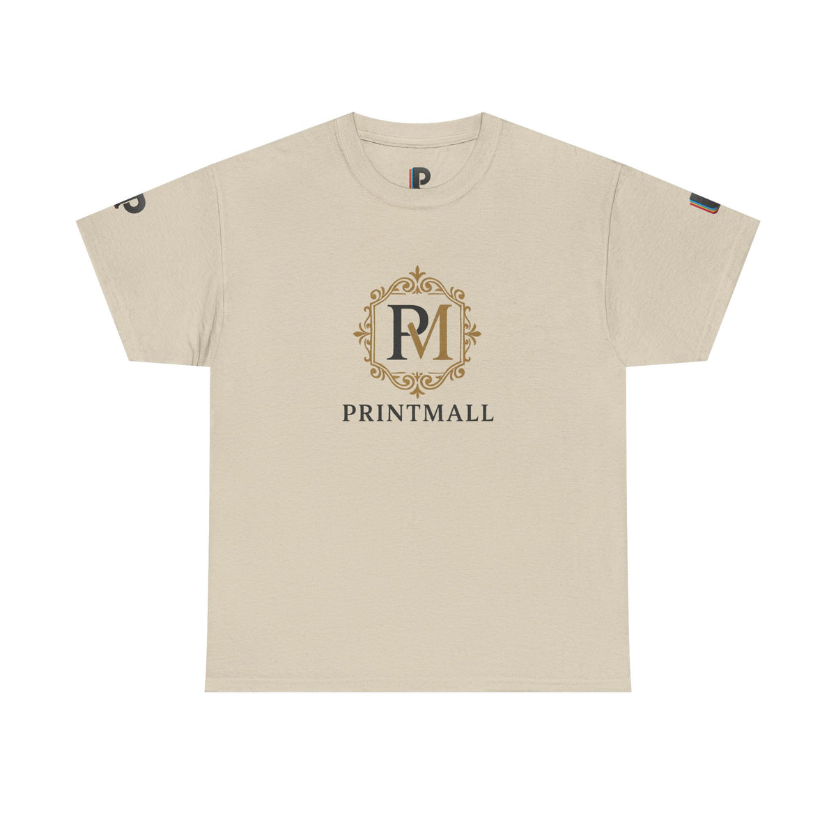 PM Logo Decorative Frame PrintMall Cotton Tee