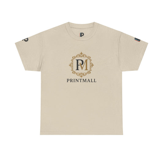 PM Logo Decorative Frame PrintMall Cotton Tee