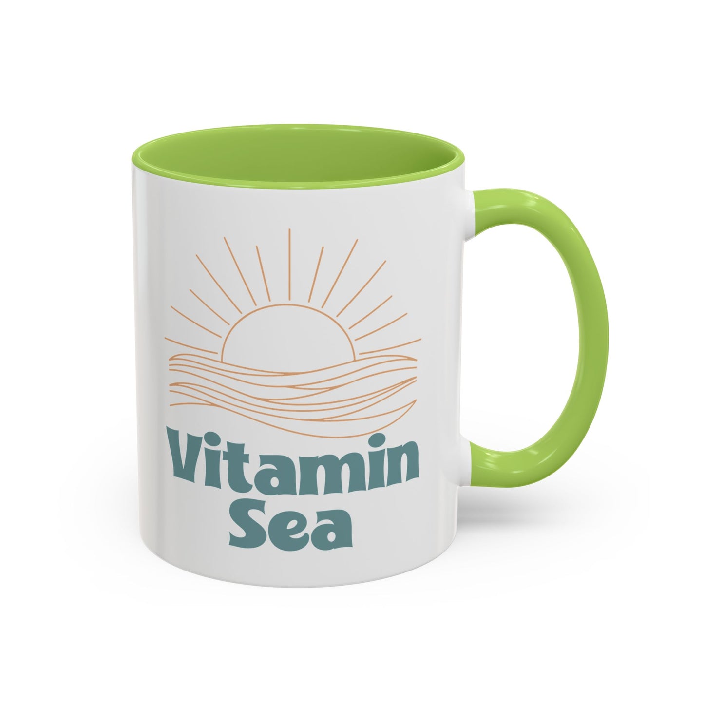 Vitamin Sea Accent Coffee Mug
