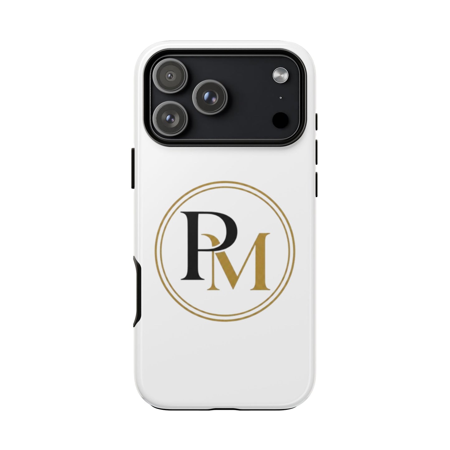 PM Monogram Apple Phone Case