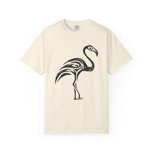 Flamingo Tribal Graphic T-Shirt