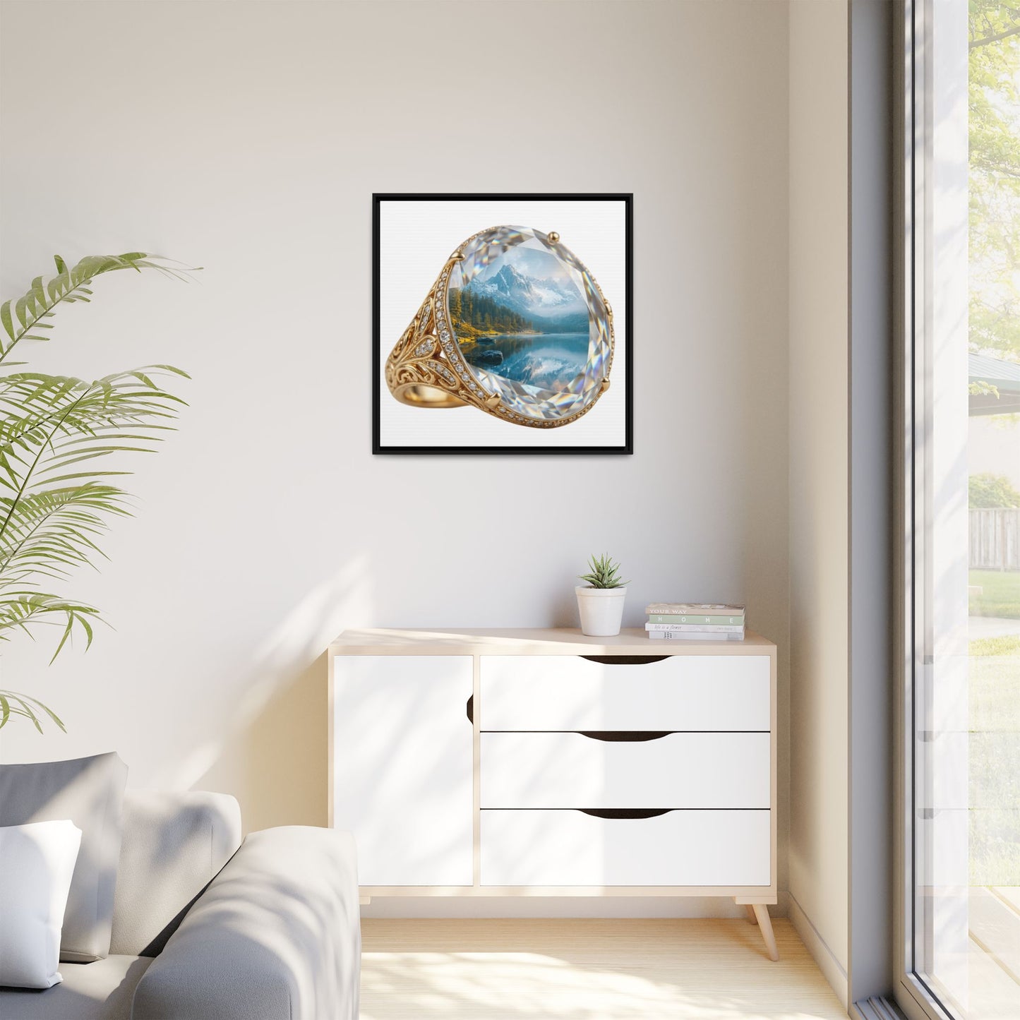 Alpine Lake Signet Canvas