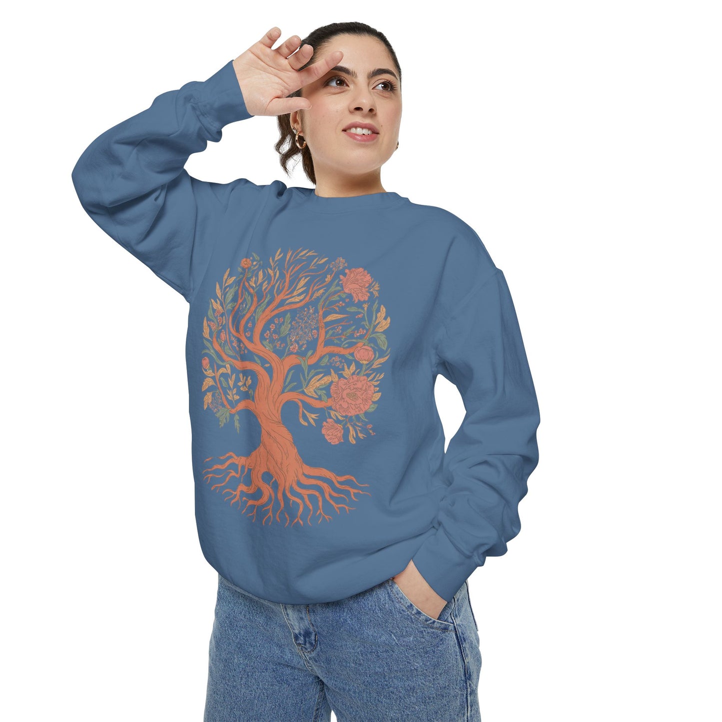Tree of Life Botanical Crewneck