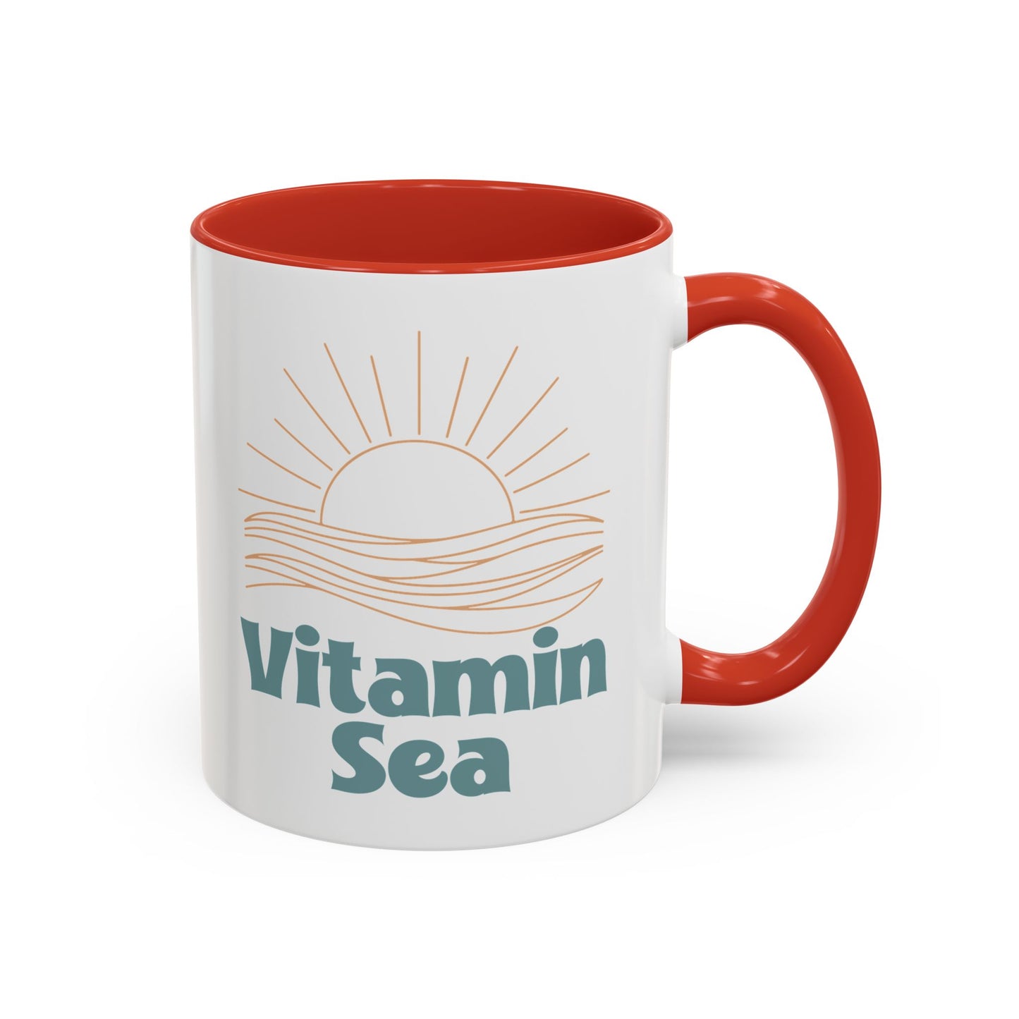 Vitamin Sea Accent Coffee Mug