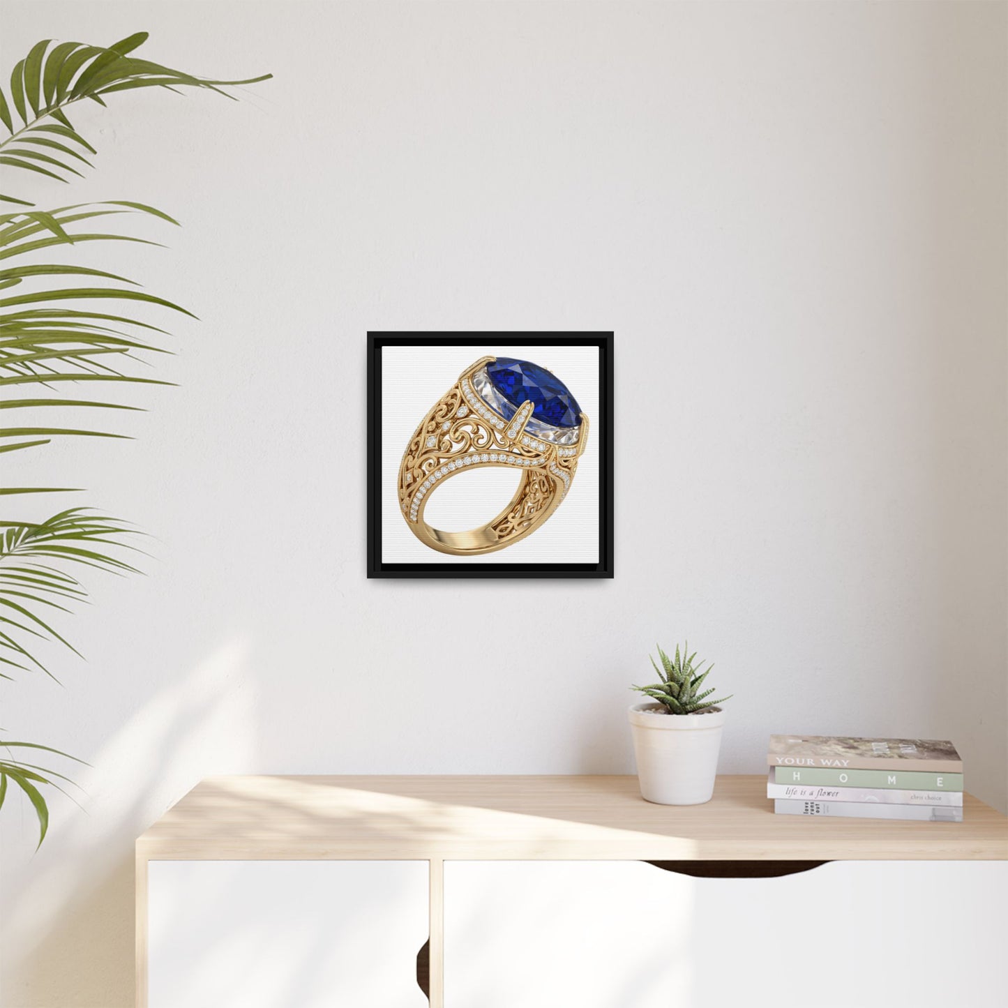 Sapphire Heirloom Canvas Print