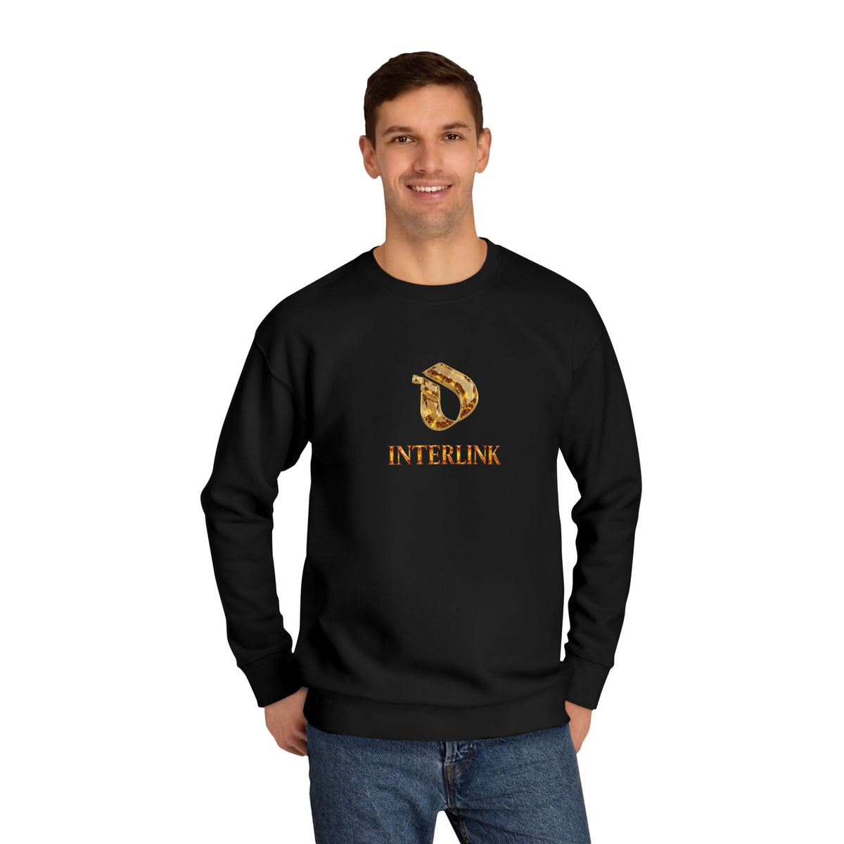 Citrine Sunflare Interlink Crewneck