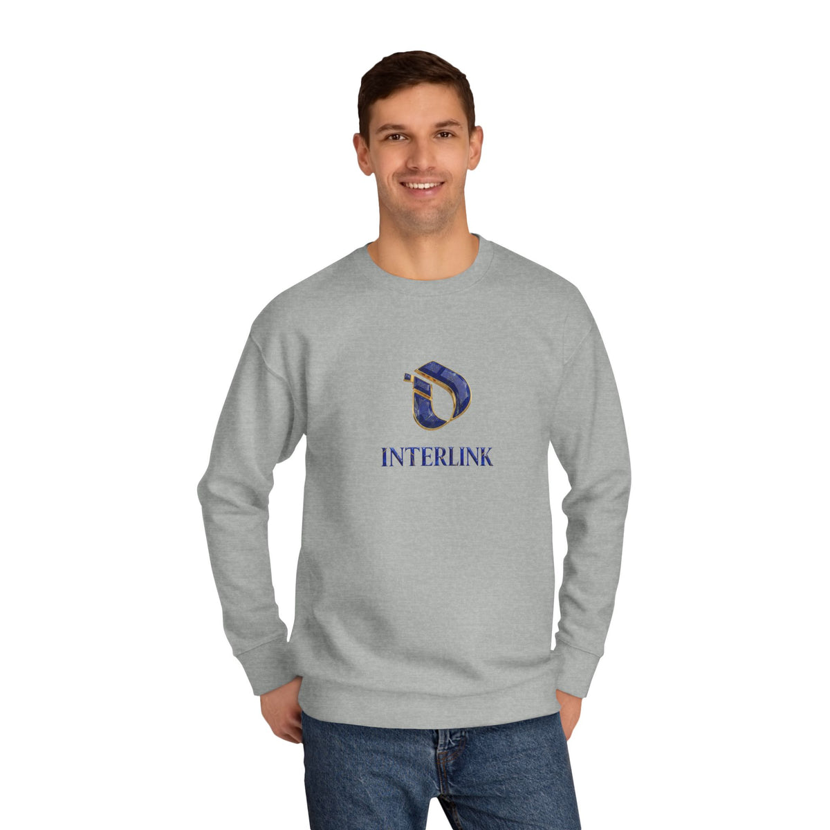 Sapphire Mosaic Interlink Crewneck