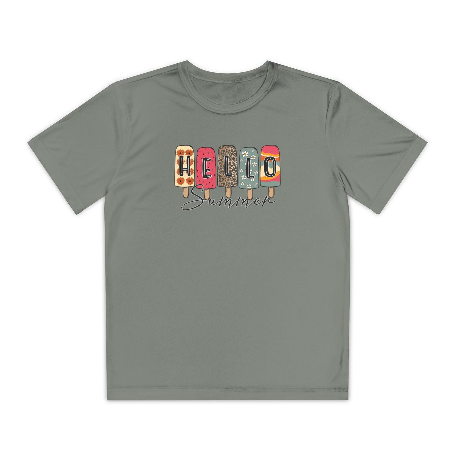 Hello Summer Popsicle Youth Tee