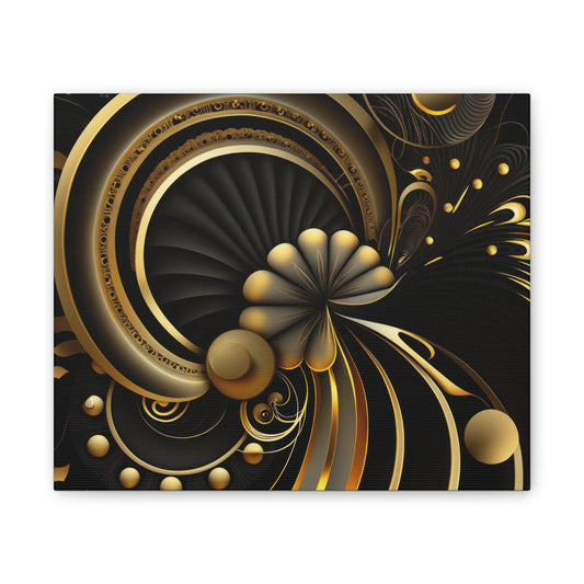 Celestial Bloom Canvas