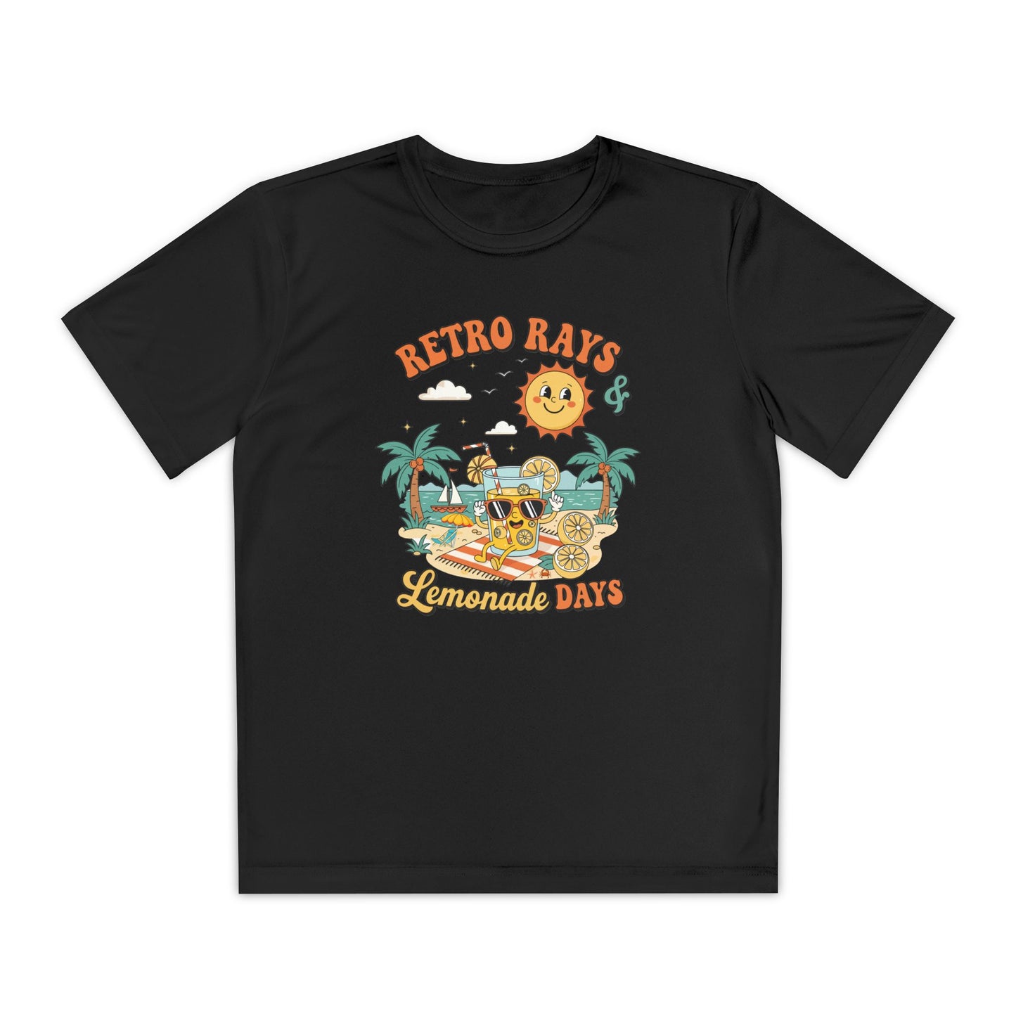 Retro Rays Lemonade Days Youth Tee