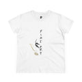 Fine Art Swallow & Gold Accent Front Print Women’s Tee