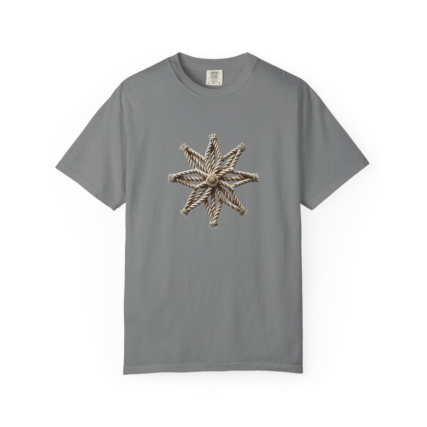 Eight-Point Rope Compass Men’s Cotton Tee