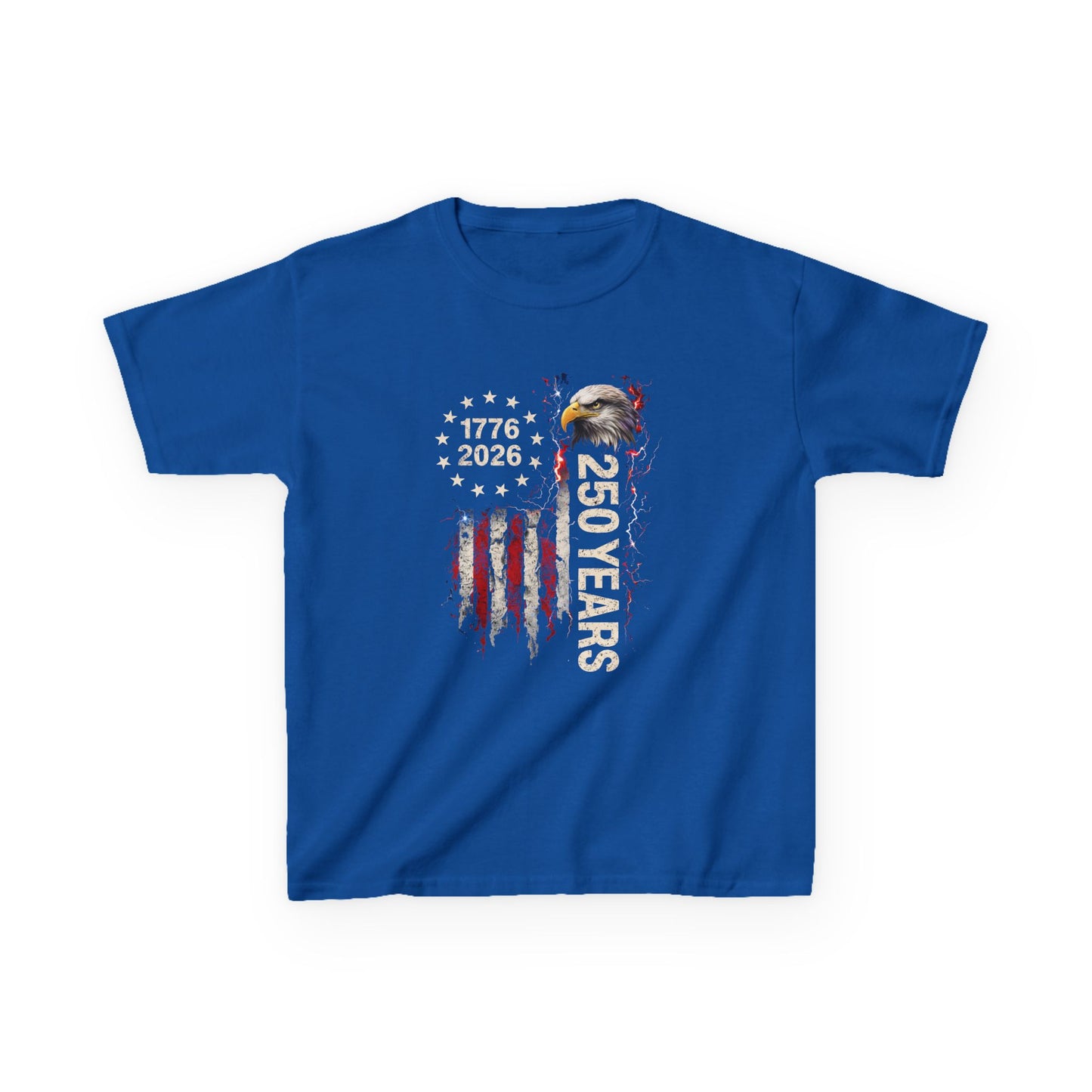 Youth America 250 Years Patriotic T-Shirt