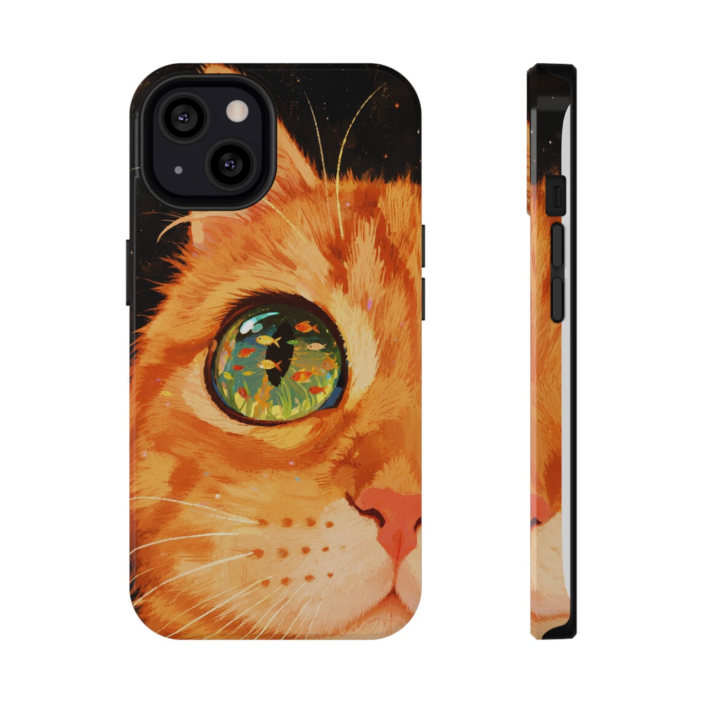 Feline Gaze Apple Phone Case