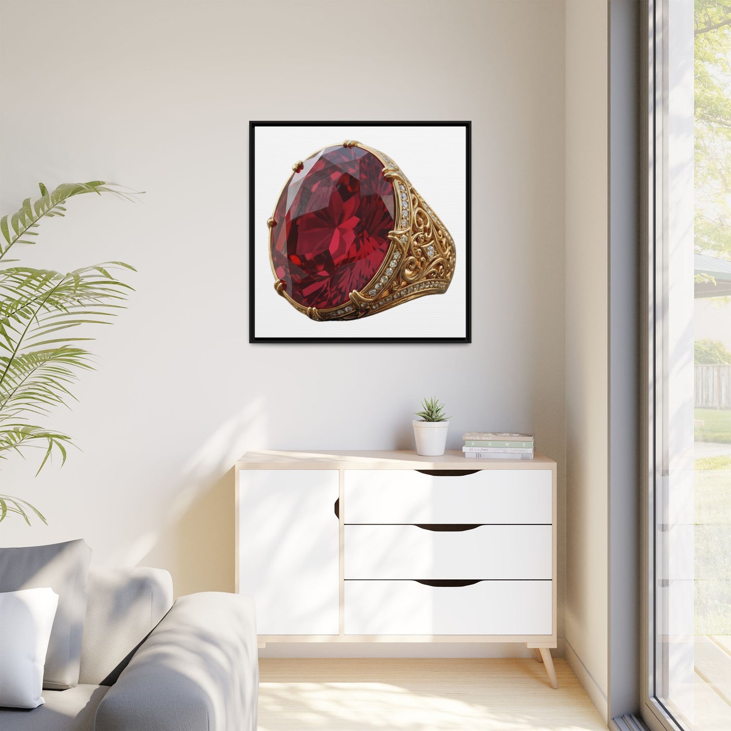 Heirloom Gemstone Canvas Print