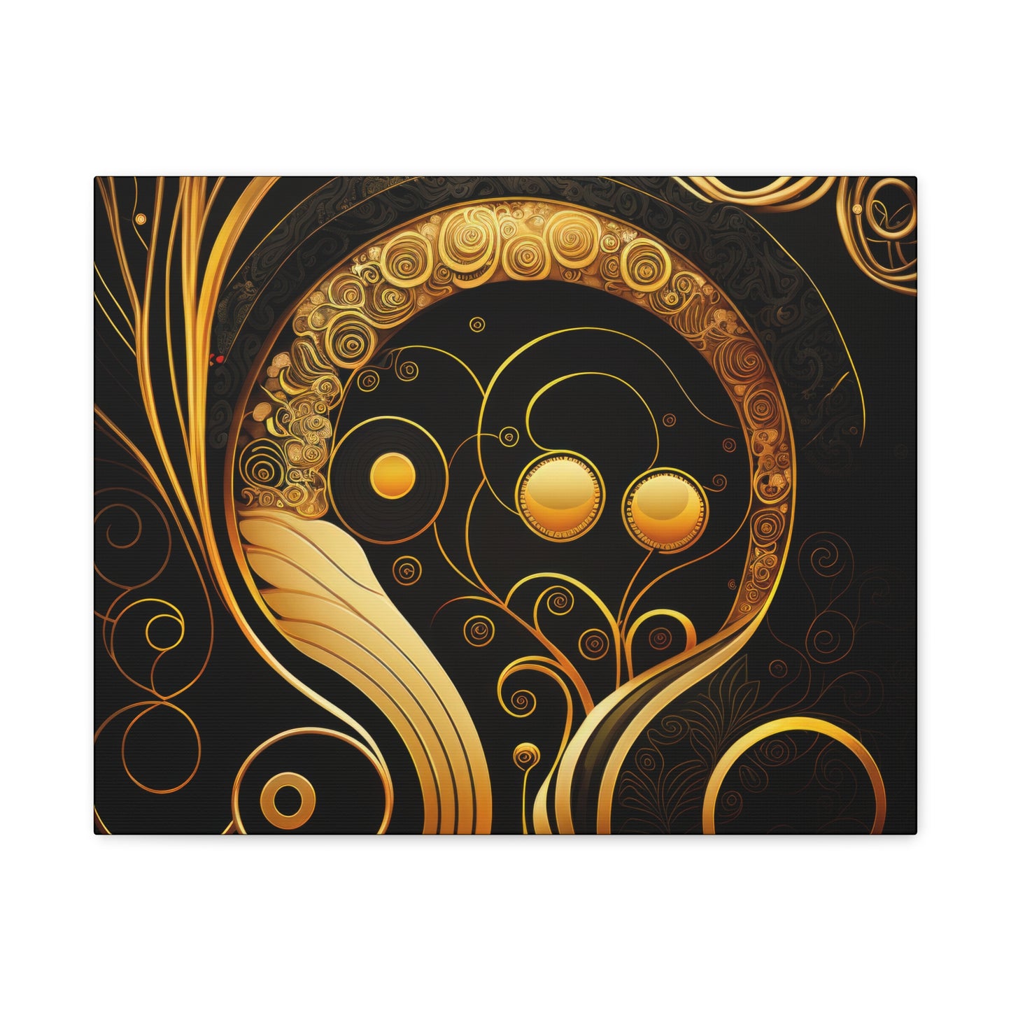 Orbital Embrace Canvas