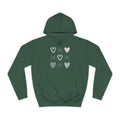 Six Hearts Sketch Hoodie