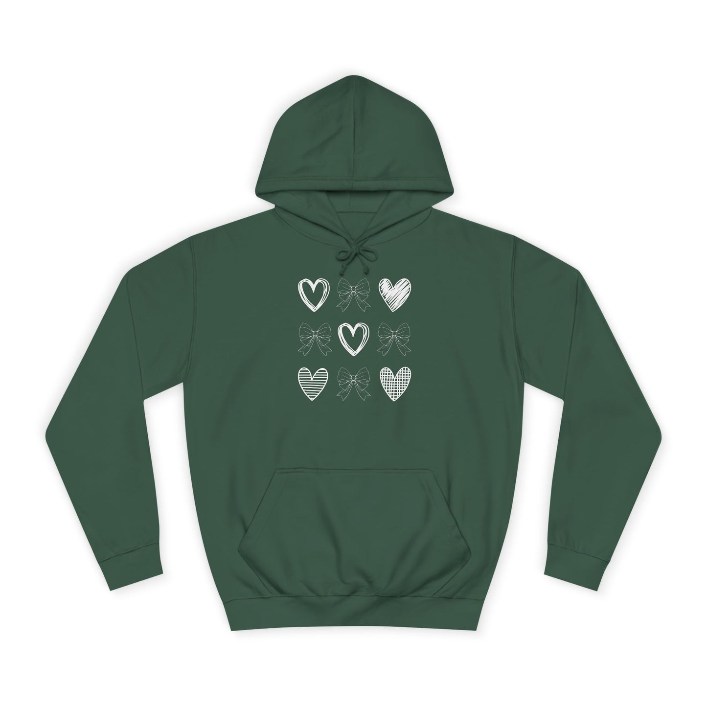 Six Hearts Sketch Hoodie